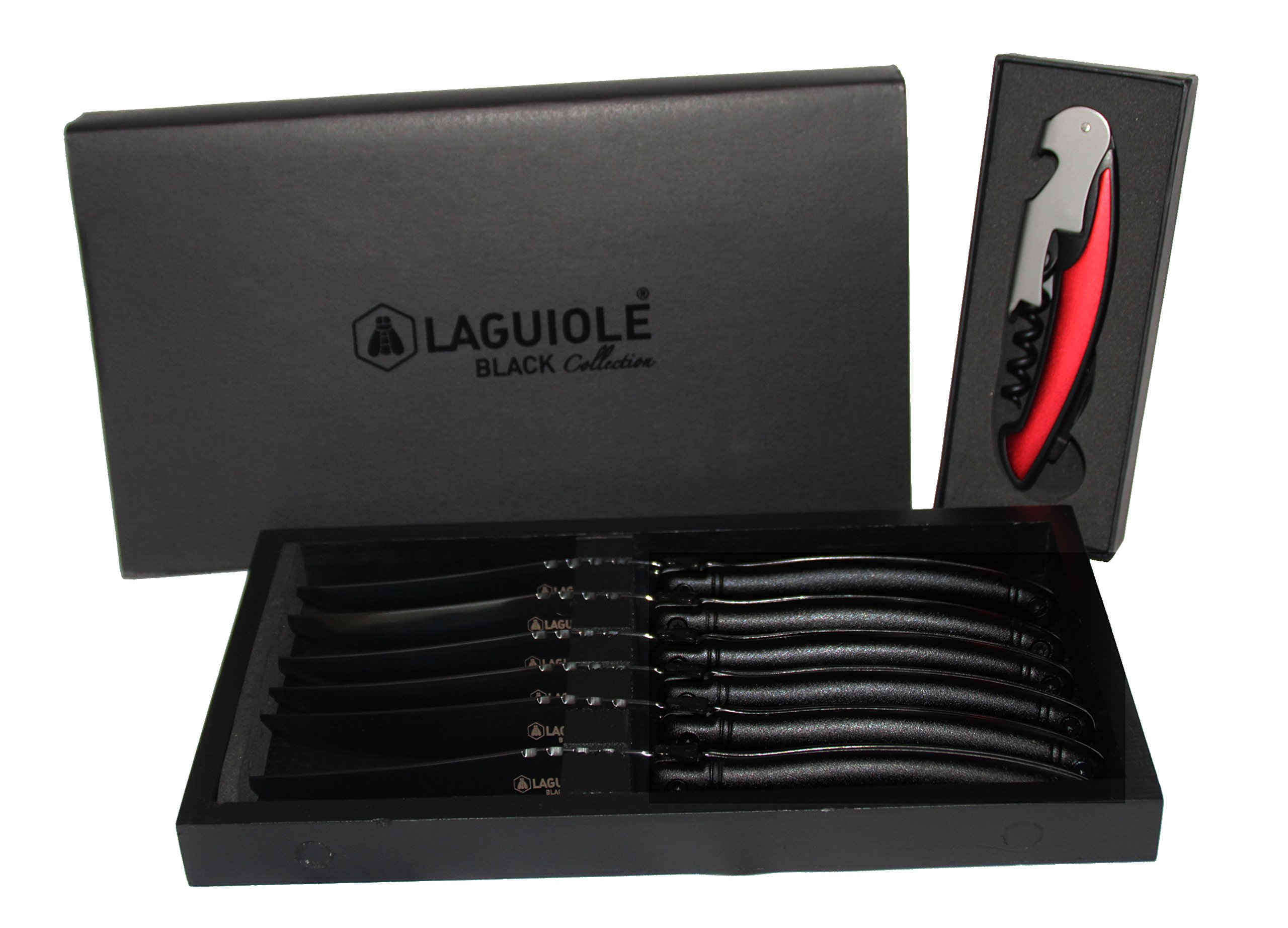 Amazon.com: Laguiole 1250-40BLACK, MEDIUM, Black: Home & Kitchen